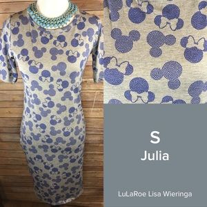LuLaRoe Julia Dress Disney Collection
